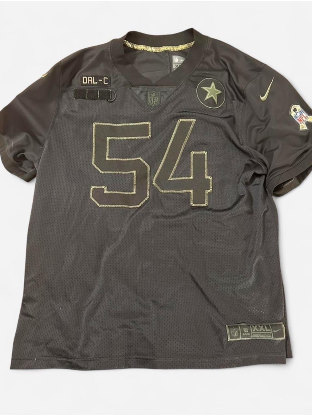 Dallas Cowboys #54 Jaylon Smith 
Nike Black 'Salute To Service | XXL